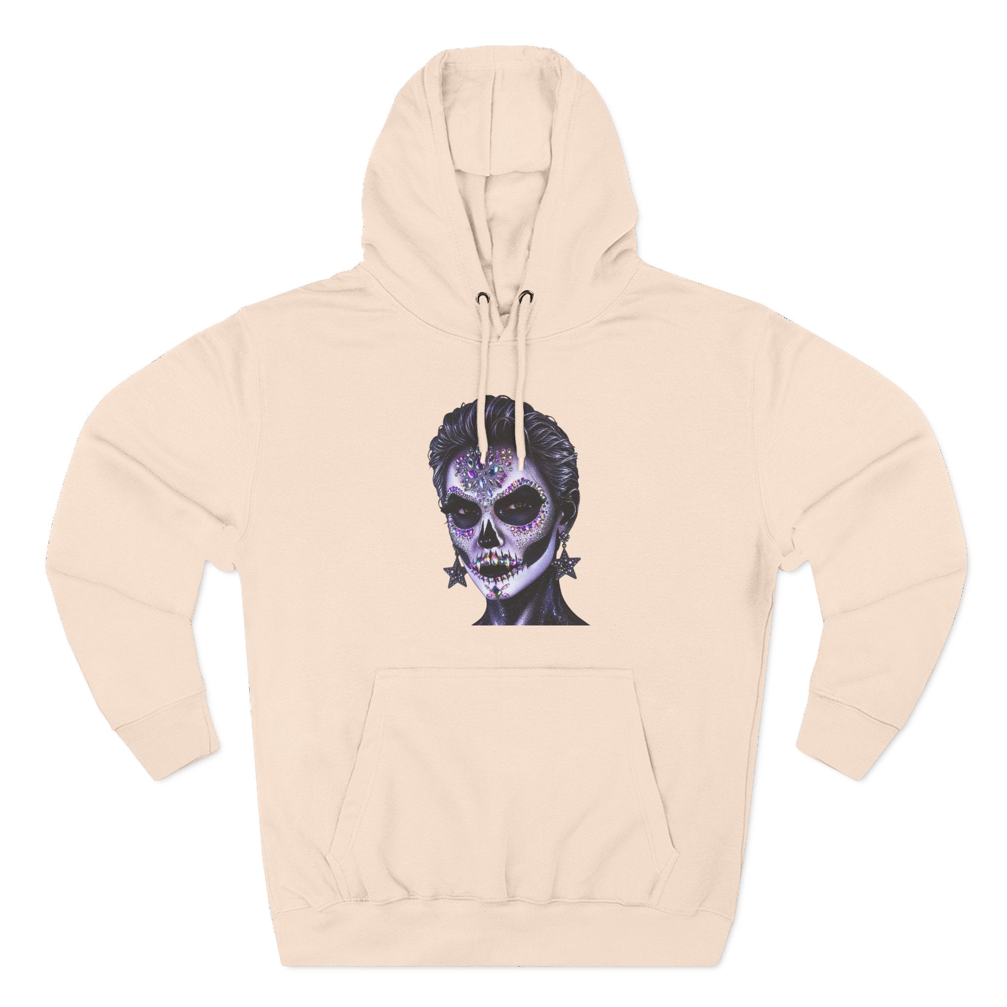 Halloween - Día de los Muertos -Three-Panel Fleece Hoodie