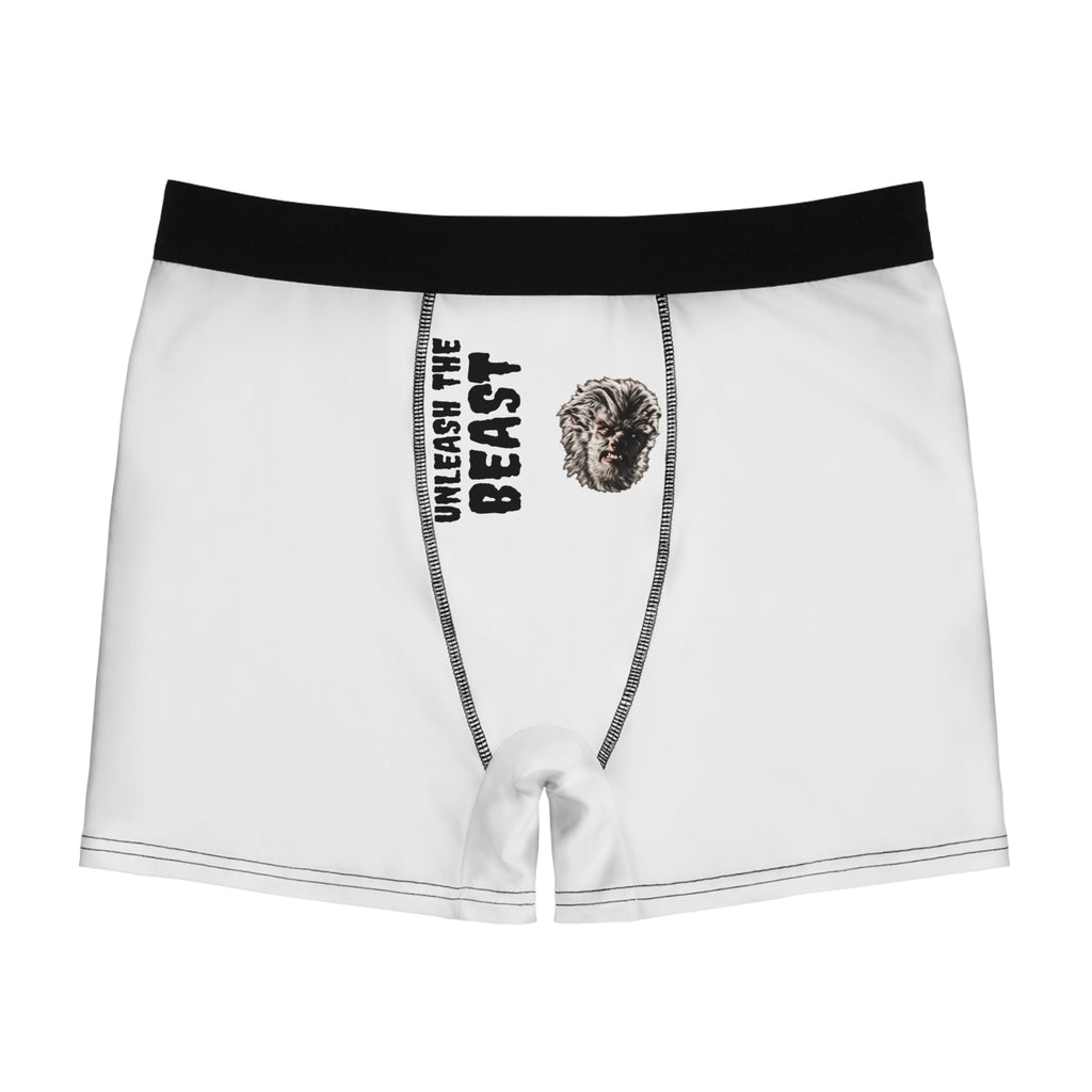 Halloween - Boxer Briefs — "Unleash the Beast" & Werewolf/Moon Graphic