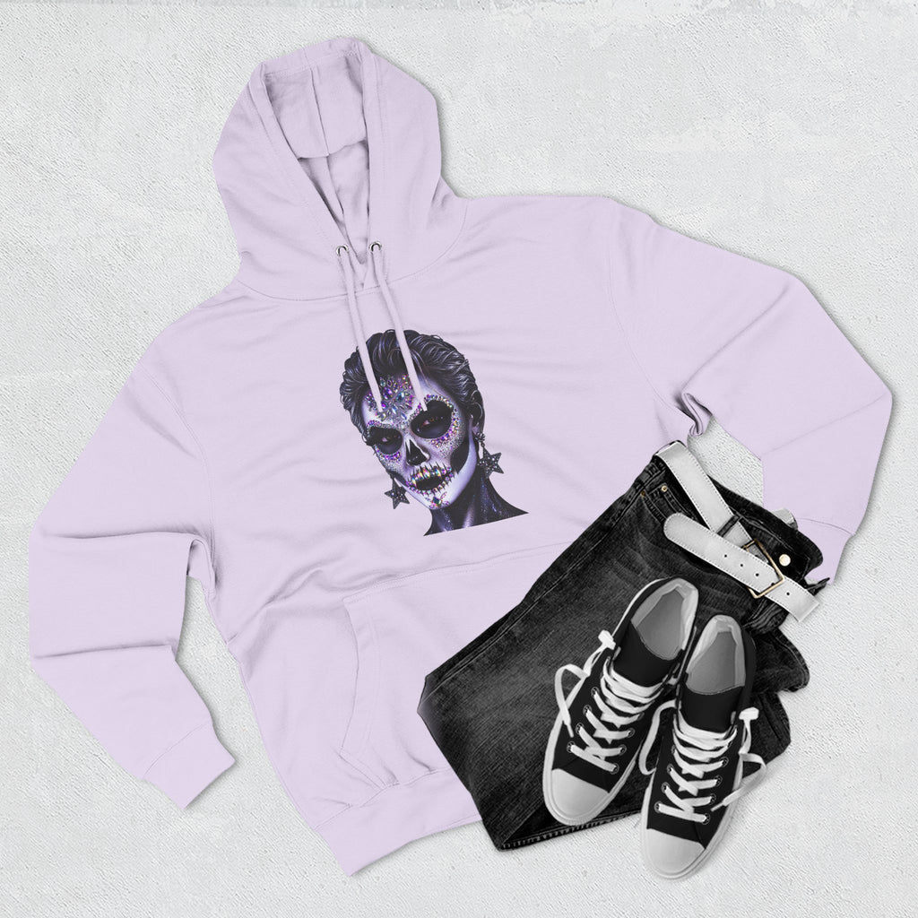 Halloween - Día de los Muertos -Three-Panel Fleece Hoodie