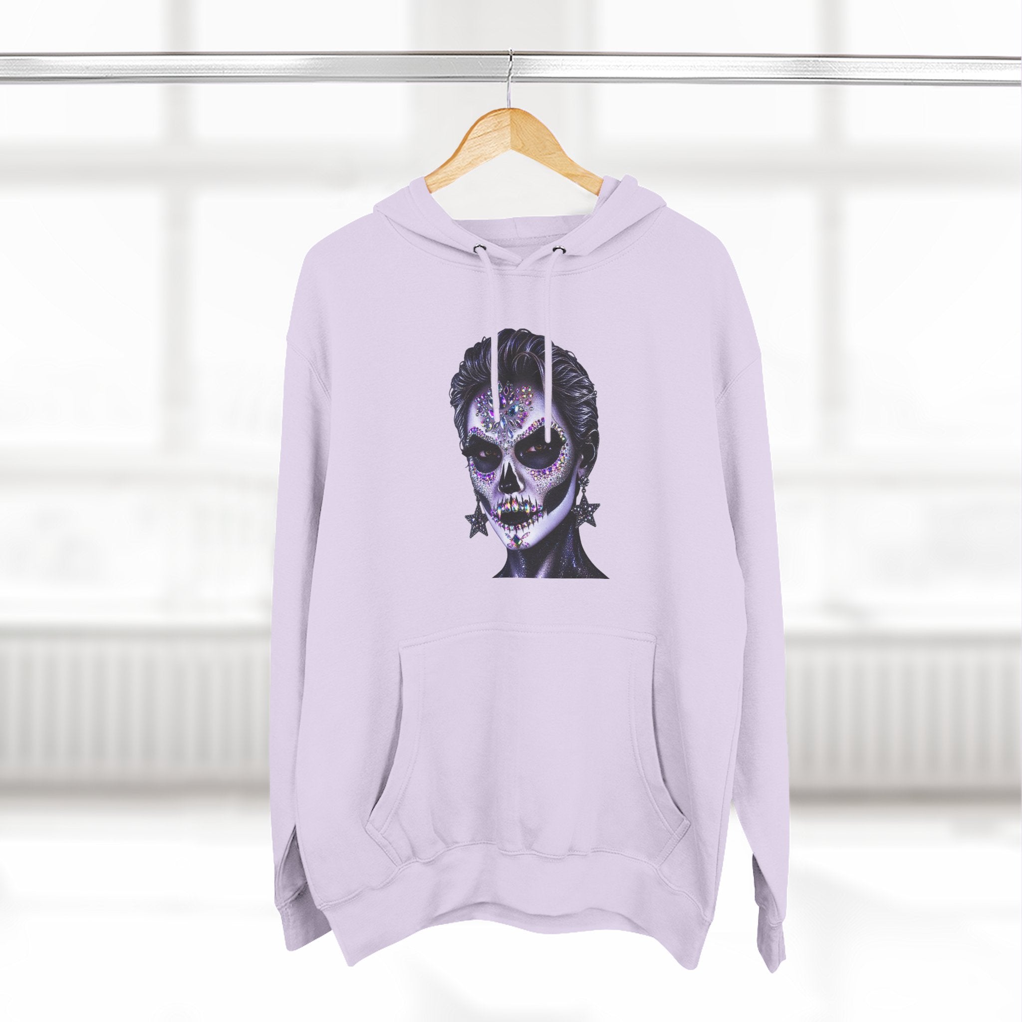 Halloween - Día de los Muertos -Three-Panel Fleece Hoodie