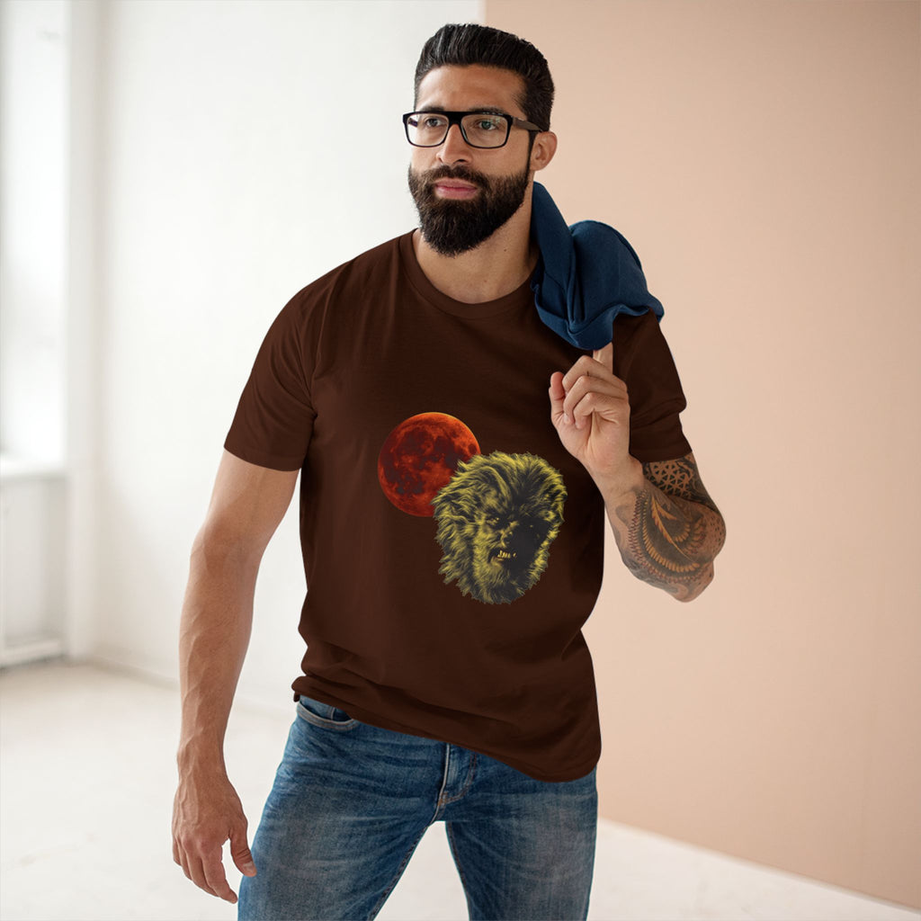 Halloween - Midnight Moon and Werewolf - Adult Staple Tee