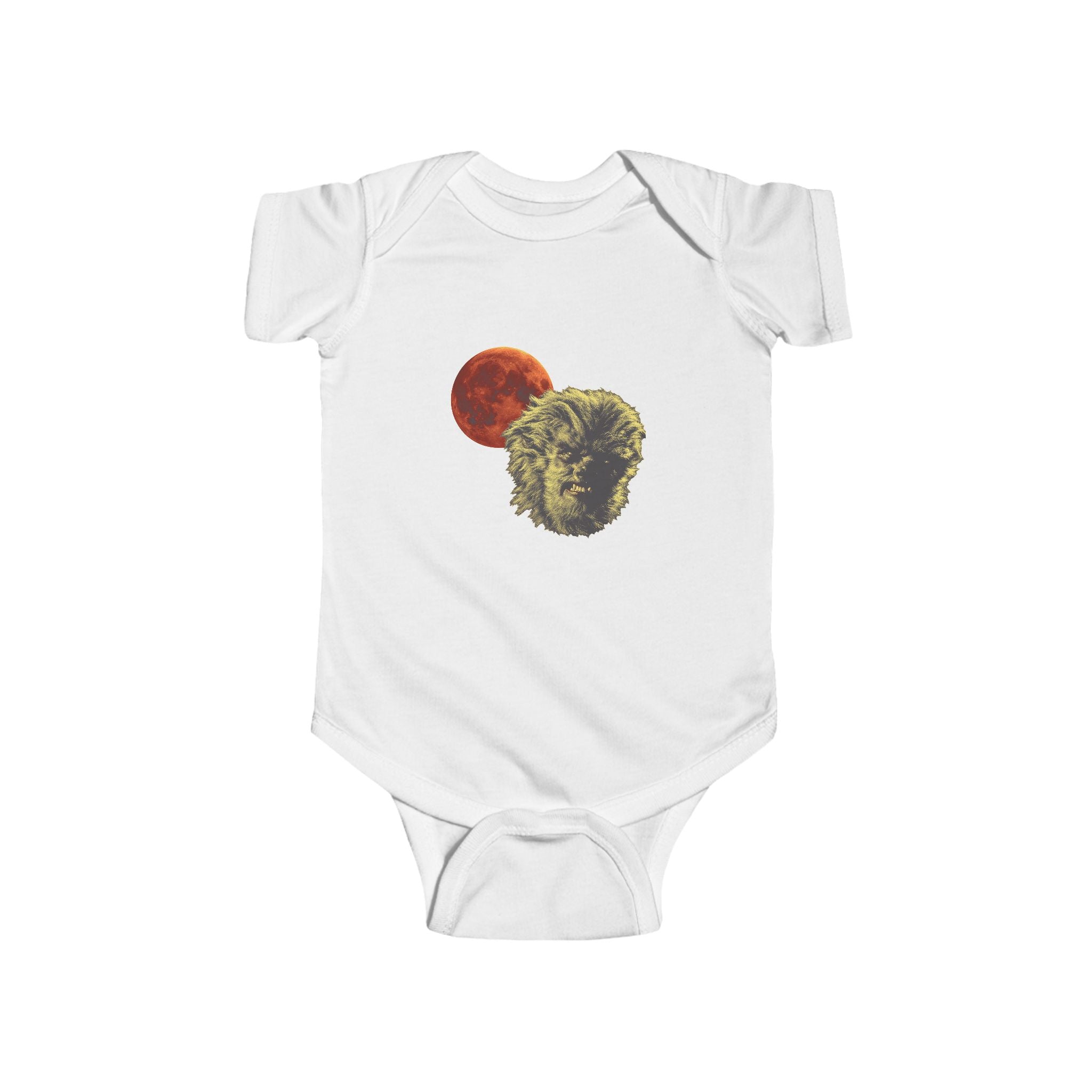 Halloween - Midnight Moon and Werewolf - Infant Fine Jersey Bodysuit