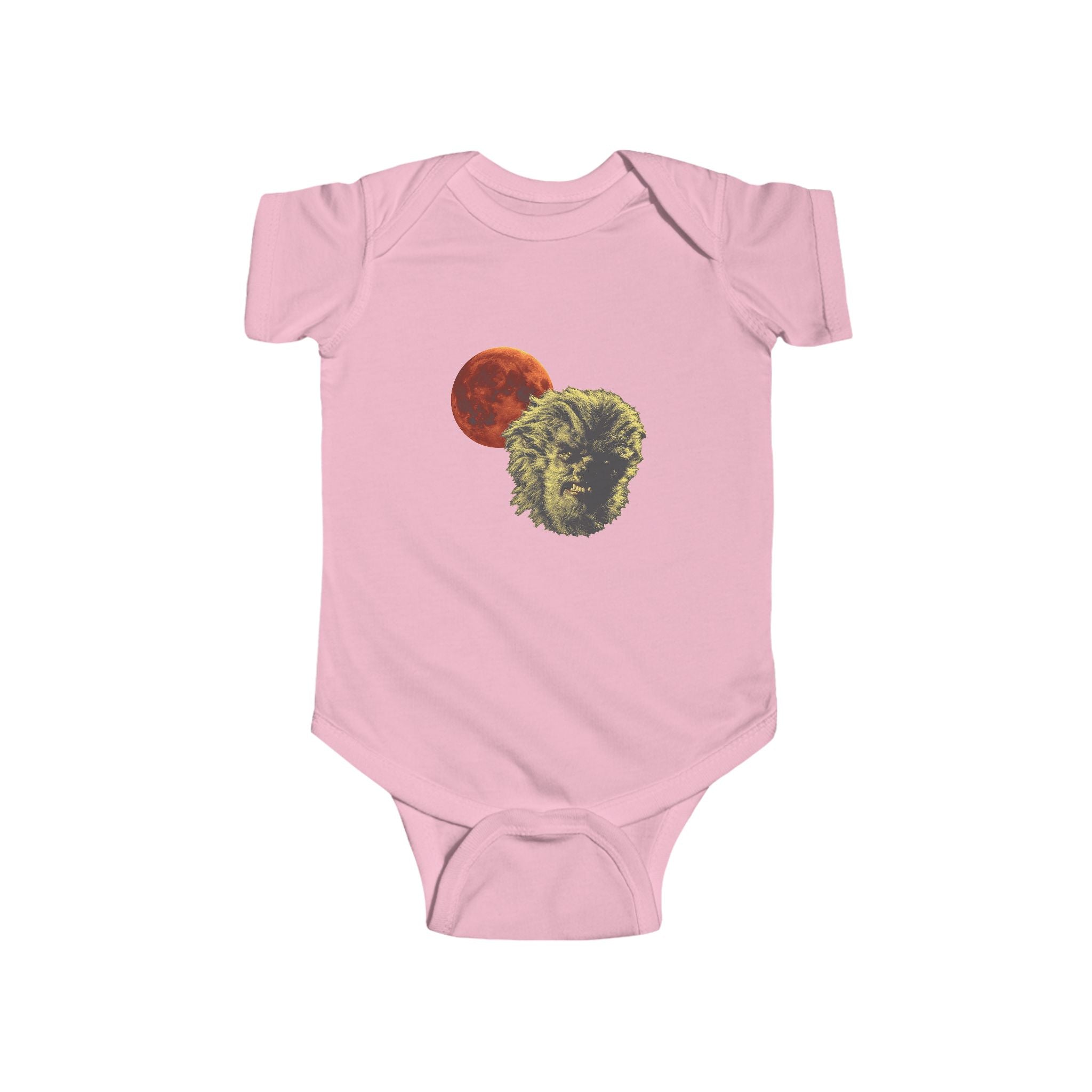 Halloween - Midnight Moon and Werewolf - Infant Fine Jersey Bodysuit