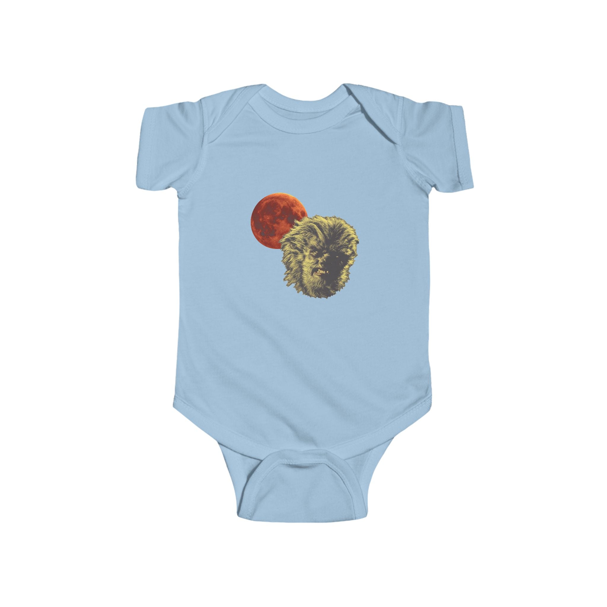 Halloween - Midnight Moon and Werewolf - Infant Fine Jersey Bodysuit