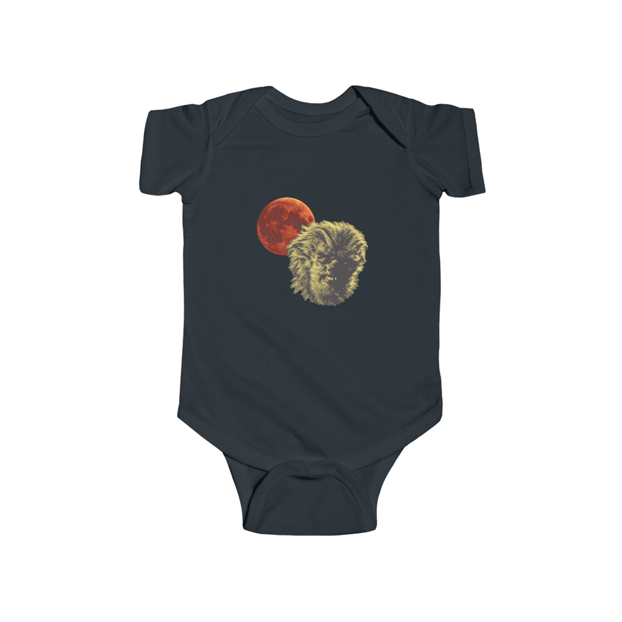 Halloween - Midnight Moon and Werewolf - Infant Fine Jersey Bodysuit