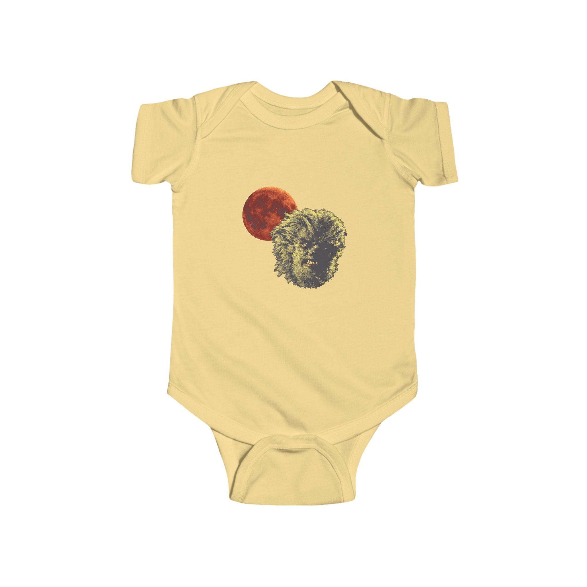 Halloween - Midnight Moon and Werewolf - Infant Fine Jersey Bodysuit