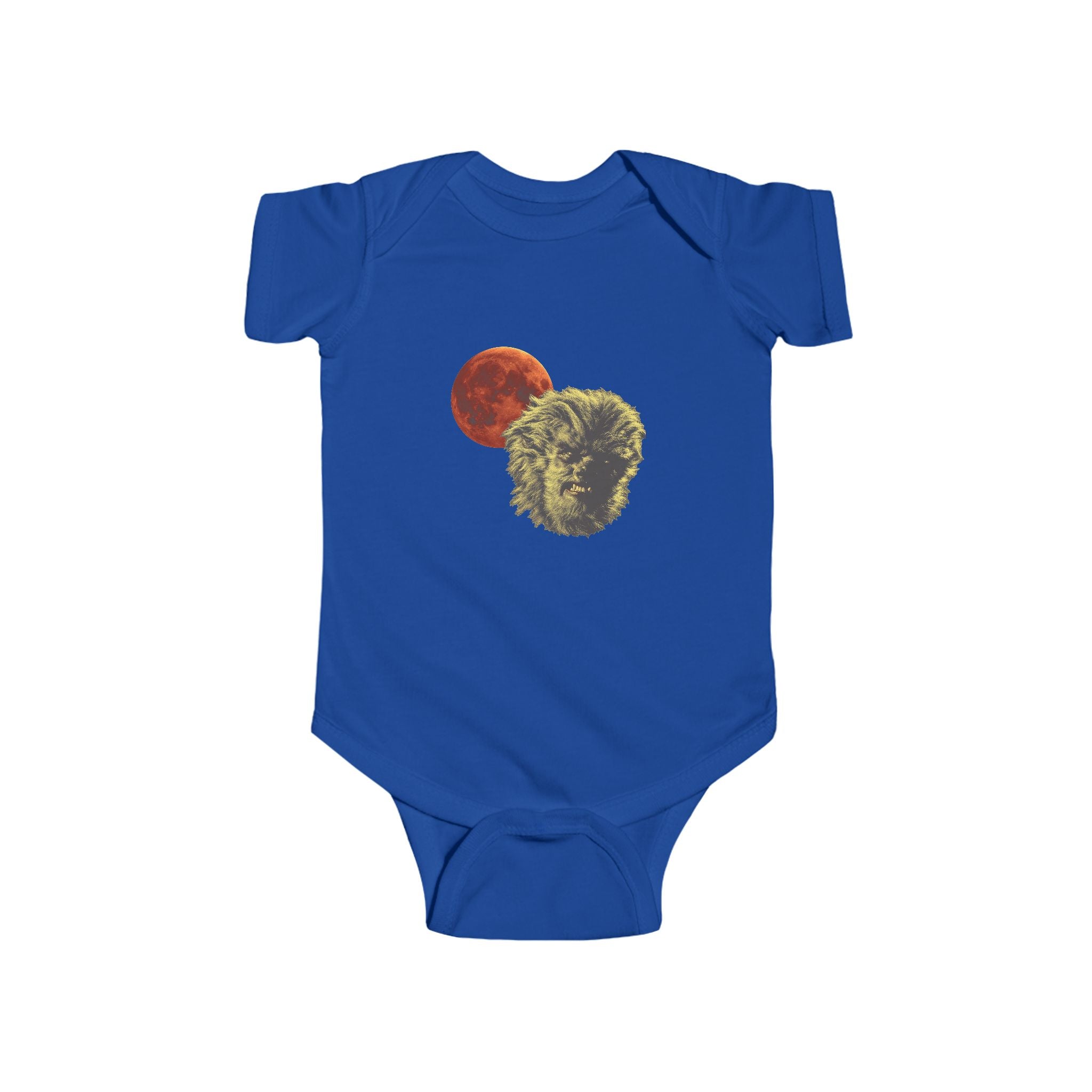 Halloween - Midnight Moon and Werewolf - Infant Fine Jersey Bodysuit