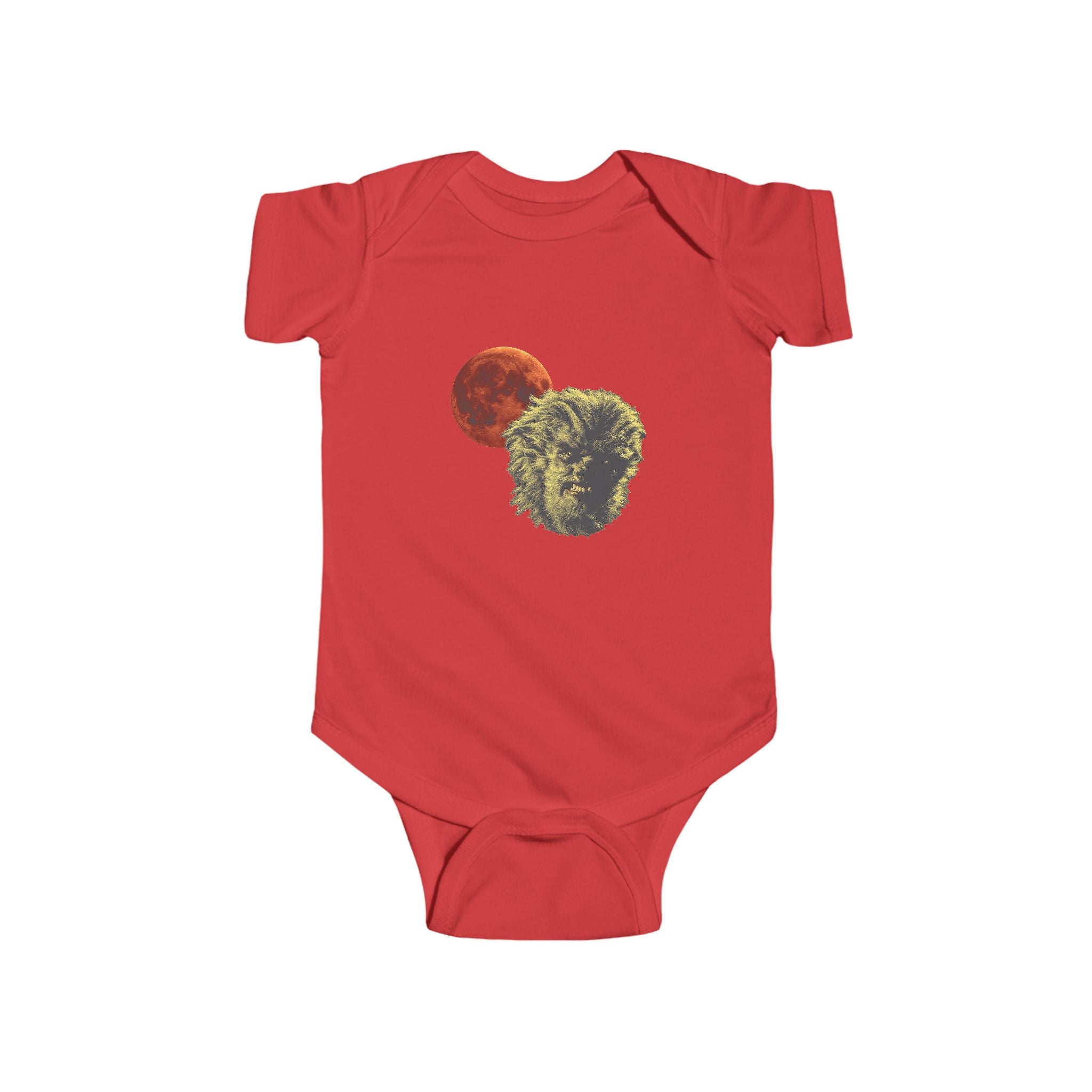 Halloween - Midnight Moon and Werewolf - Infant Fine Jersey Bodysuit
