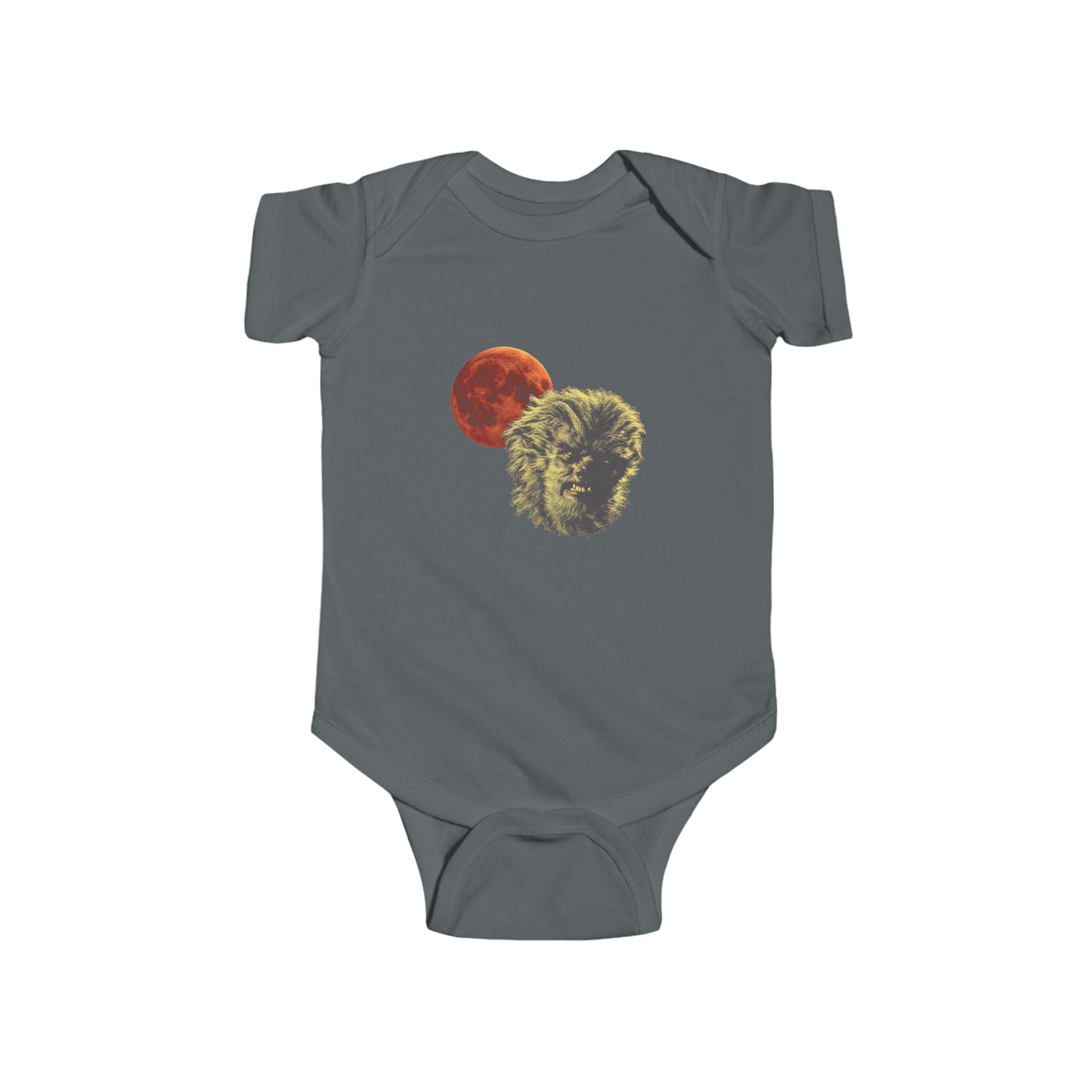 Halloween - Midnight Moon and Werewolf - Infant Fine Jersey Bodysuit