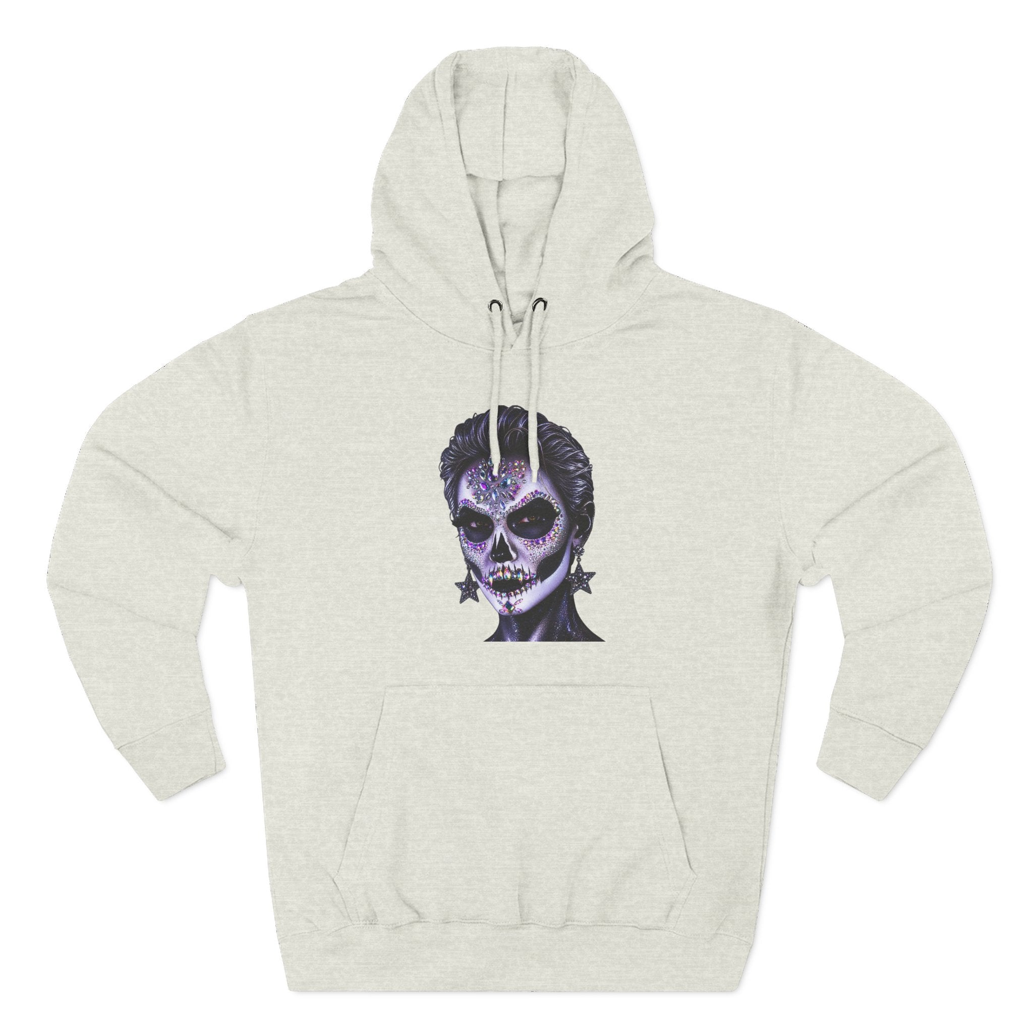 Halloween - Día de los Muertos -Three-Panel Fleece Hoodie