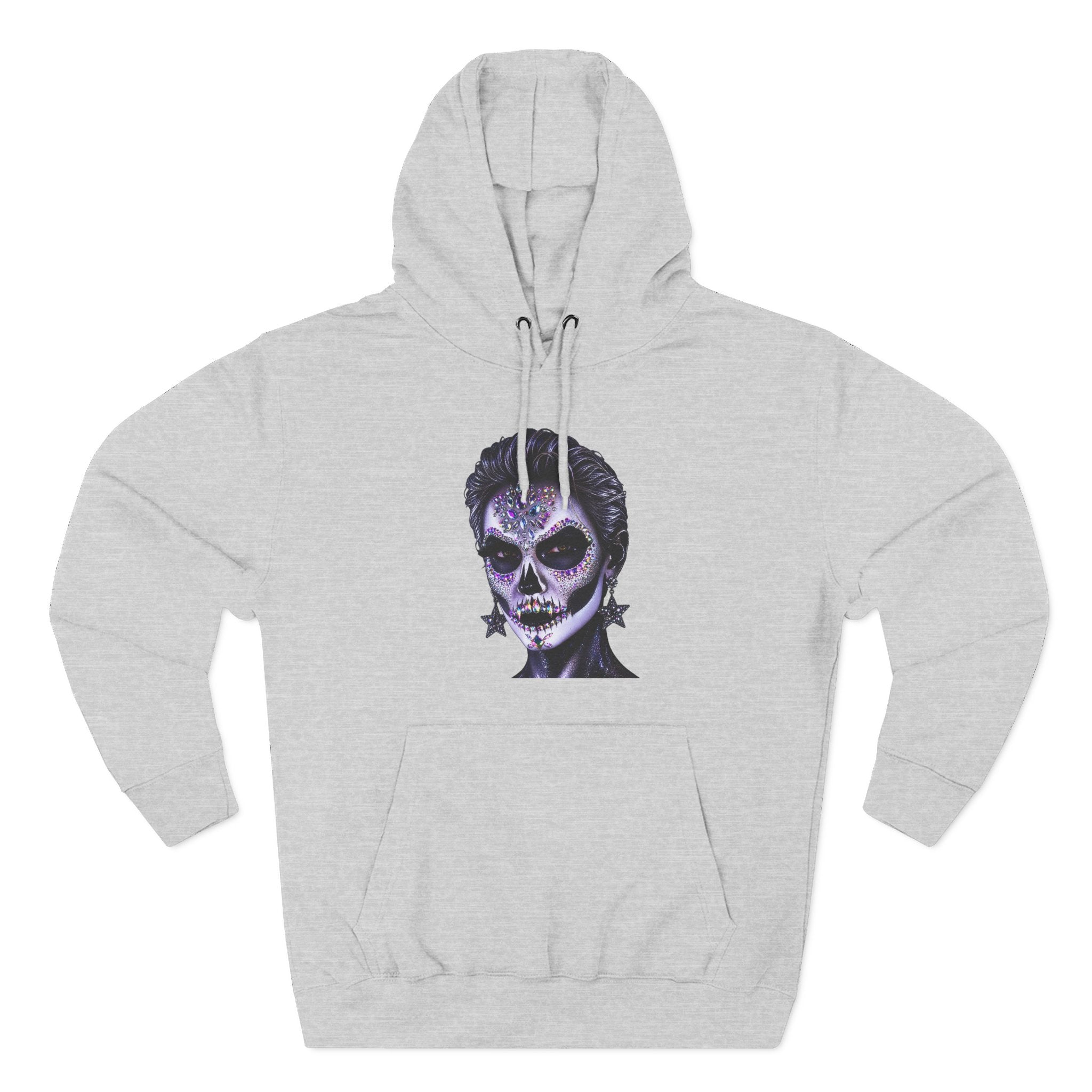 Halloween - Día de los Muertos -Three-Panel Fleece Hoodie