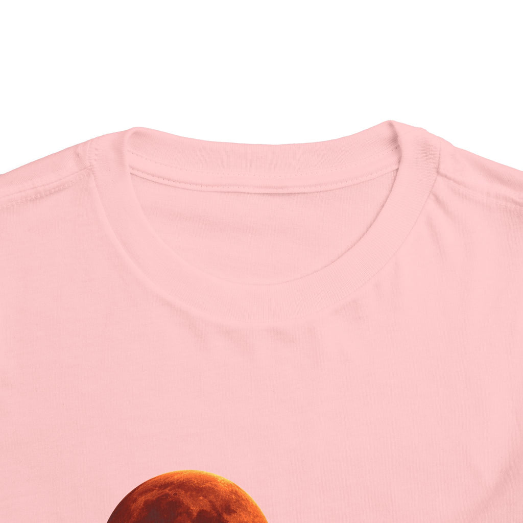 Halloween - Blood Moon and Werewolf - Toddler Short Sleeve Tee