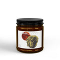 Halloween - Midnight Moon and Werewolf - Scented Soy Candles with Black Lid, (4 and 9oz)