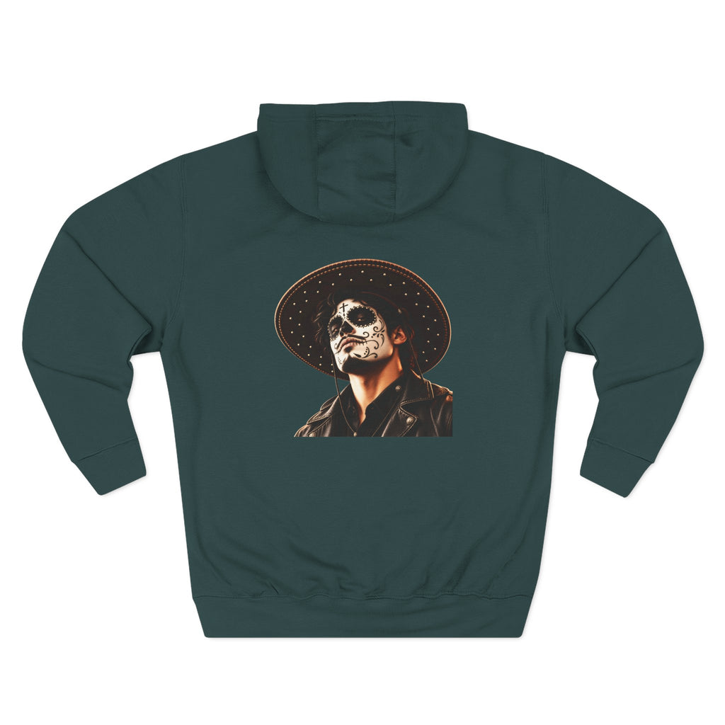 Halloween - Día de los Muertos -Three-Panel Fleece Hoodie