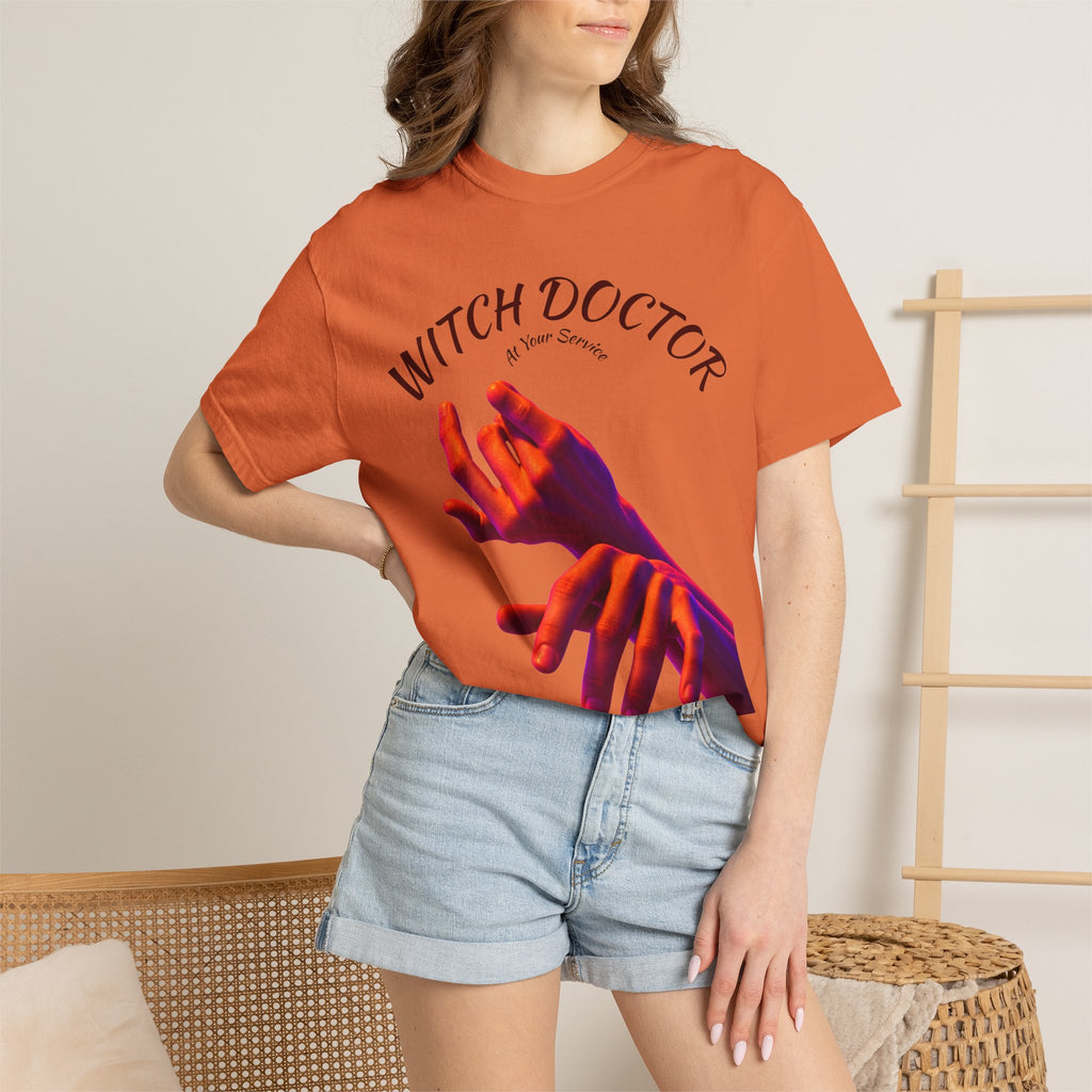 Halloween - Witch Doctor - Unisex Garment-Dyed T-shirt