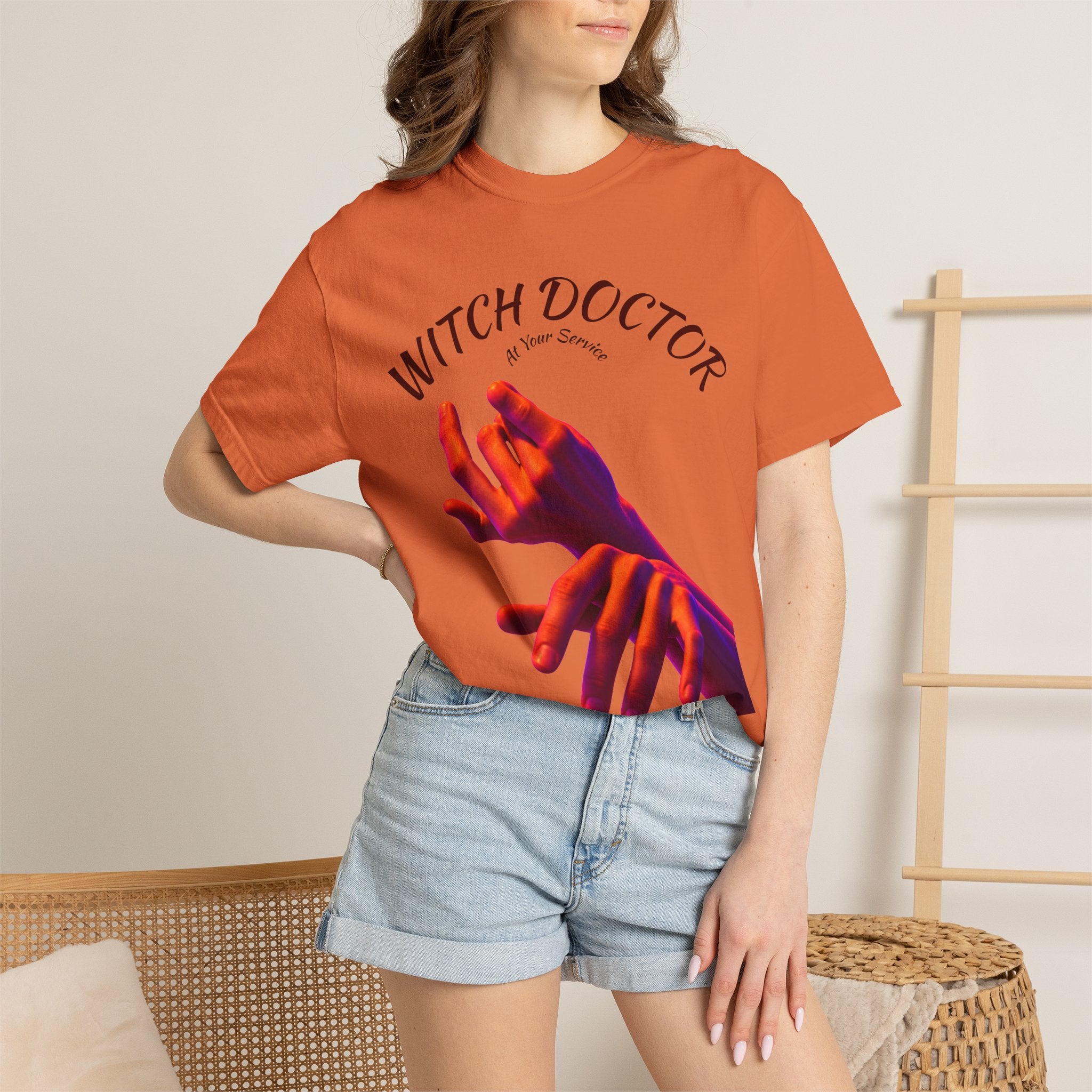 Halloween - Witch Doctor - Unisex Garment-Dyed T-shirt